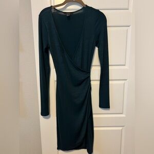 Long sleeve dress light weight lightly worn